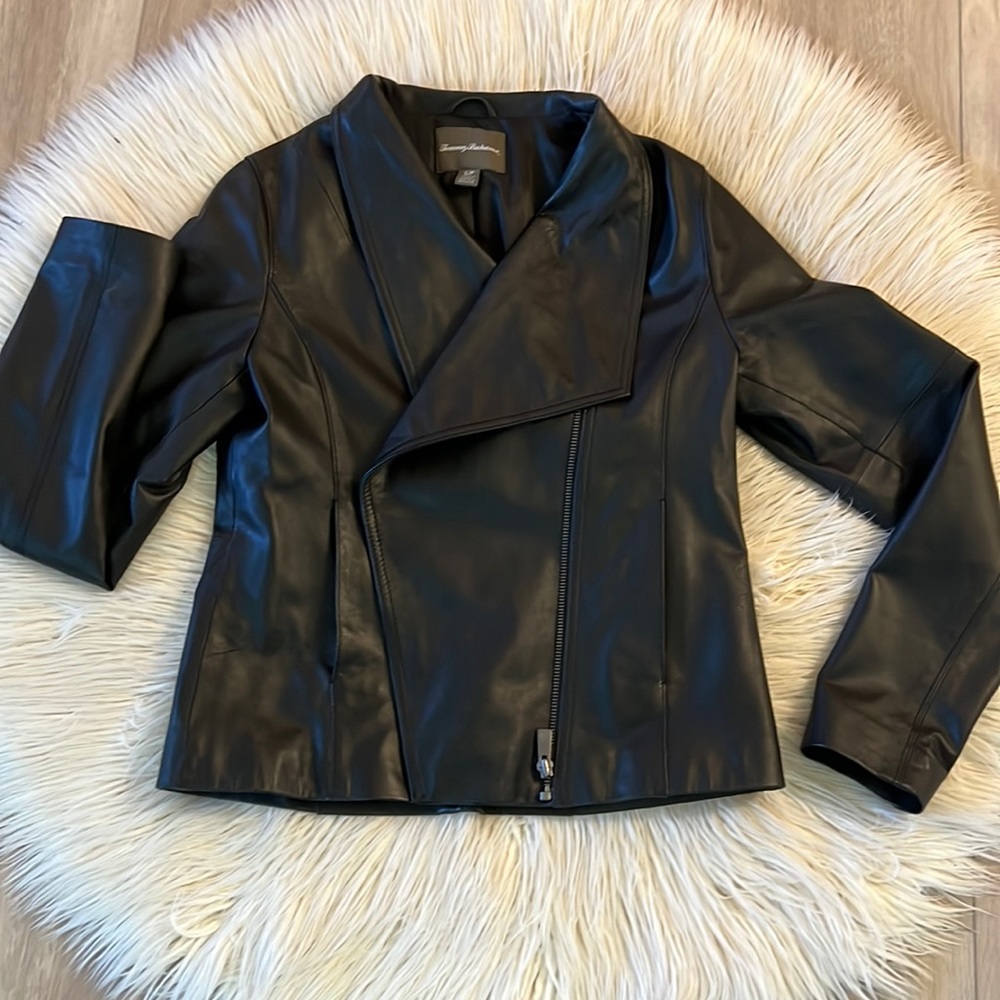 Real leather Tommy Bahana jacket